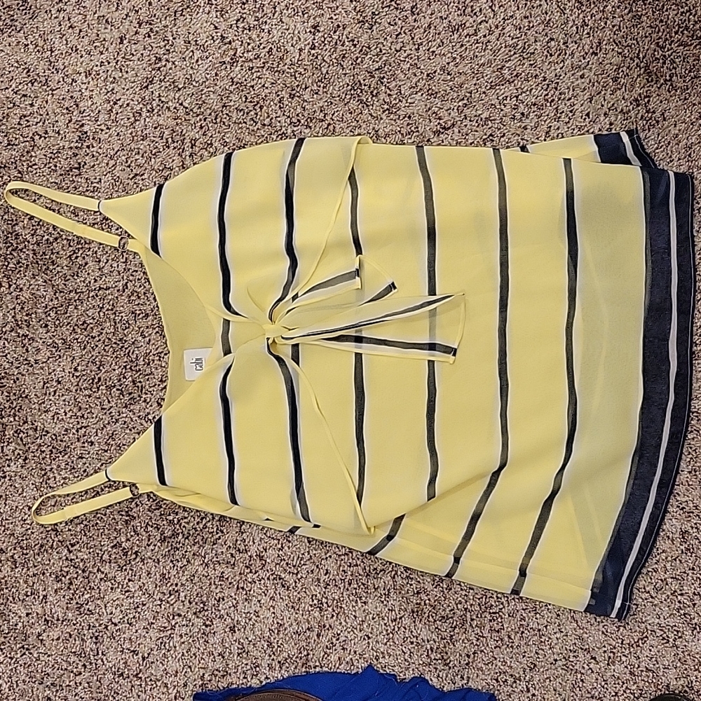 Cabi top-knot cami